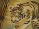 Leopard Pictorial Portuguese Needlepoint Woven by Jacques Yesel Muiden No. r5025