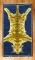 Vintage Indian Tiger Rug No. r5070