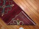 Vintage Turkish Konya in Burgundy No. r5137