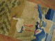 Swan Deer Antique Tibetan Rug No. r5191