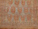 Blue Terracotta Square Antique Afshar Rug No. r5204
