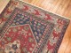 Quirky Red Blue Distressed Turkish Rug No. r5210