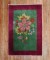 Art Deco Chinese Floral Mat Rug No. r5238