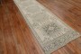 Neutral Vintage Turkish Oushak Runner No. r5324