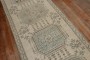 Neutral Vintage Turkish Oushak Runner No. r5324