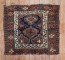 Rustic Kurdish Tribal Mat Rug No. r5357