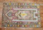 Vintage Turkish Eclectic Prayer Motif Rug No. r5363