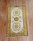 Ivory Gold Antique Khotan Scatter Rug No. r5364