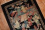 Emperor Empress Chinese Scatter Size 20th Century Rug No. r5420