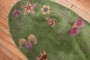 Antique Oval Chinese Art Deco Rug With Starfish No. r5455
