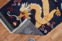 Vintage Dragon Tibetan Rug No. r5457