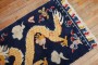 Vintage Dragon Tibetan Rug No. r5457