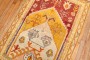 Colorful Antique Oushak Prayer Rug No. r5598