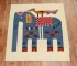 Elephant Pictorial Persian Kilim Wall Hanging No. r5664