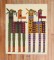Quirky Persian Animal Kilim Wall Hanging No. r5673