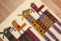 Quirky Persian Animal Kilim Wall Hanging No. r5673