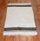 Ivory Mohair Rug No. r5735