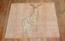 Deer Vintage Turkish rug No. r5855