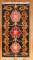 Floral Vintage Tibetan Rug No. r5909