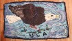 American Hooked Eagle Rug No. r5919