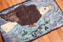 American Hooked Eagle Rug No. r5919