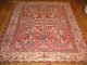Square Antique Persian Heriz Rug No. r819