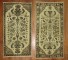 Pair of Cream and Brown Turkish Rugs No. y1225