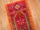 Bright Red and Pink Vintage Turkish Rug No. y1652
