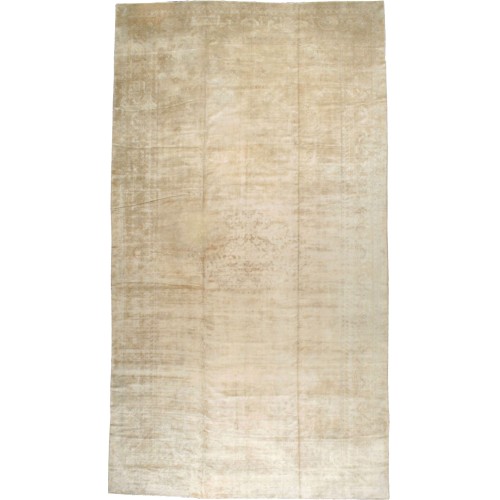 Subdued ANtique Turkish Oushak Rug No. 10012
