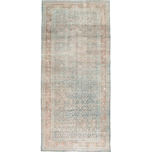 Blue Peach Malayer Rare Gallery rug No. 10032