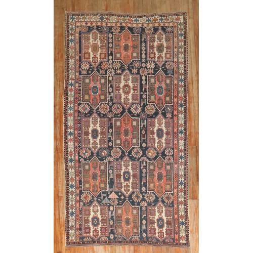 Tribal Antique Caucasian Rug No. 10097