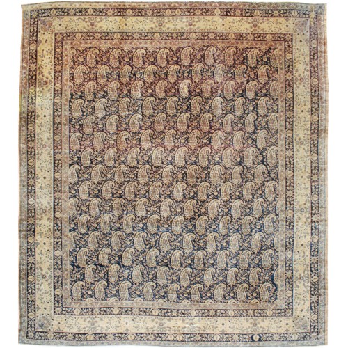 Large Persian Square Senneh Rug No. 10175