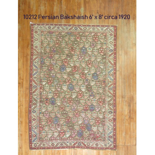 Antique Bakshaish Rug No. 10212