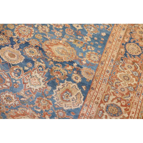 Blue Antique Persian Sultanabad Rug No. 10453