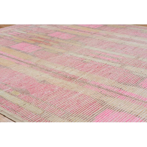 Large Pink Vintage Inspired Turkish Tulu No. 10519