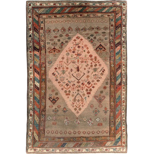 Antique Tribal Persian Kurd Rug No. 10569