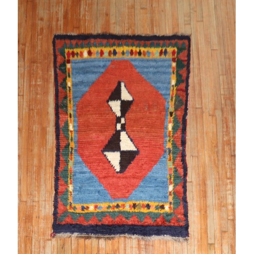 Double Sided Reversible Gabbeh Rug No. 10595