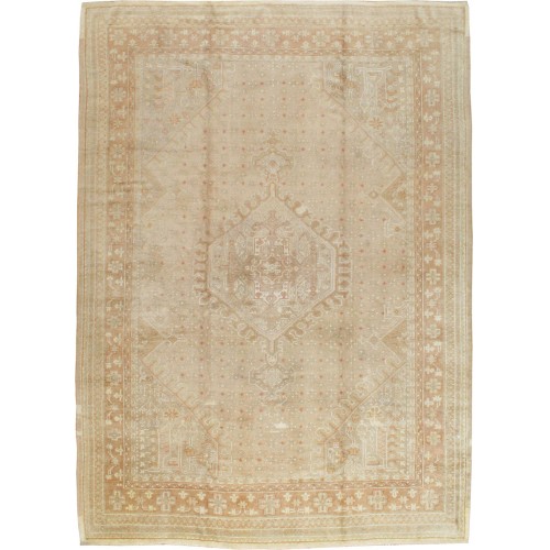 Tribal Antique Oushak Carpet No. 10644