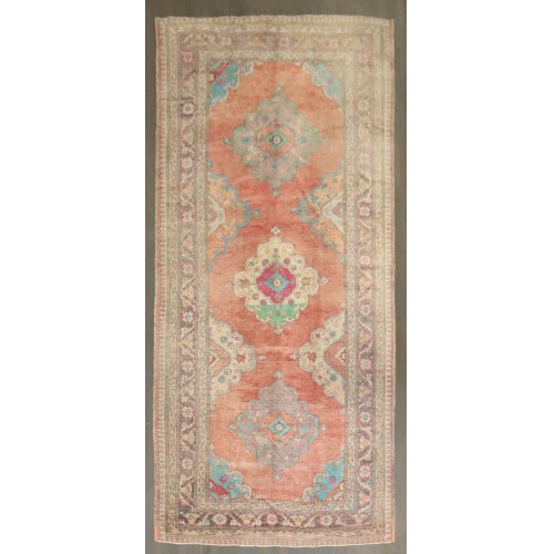 Colorful Anatolian Gallery Size Rug No. 10655