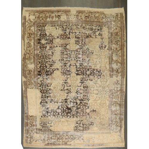 Antique Restored Sultanabad Carpet No. 10756