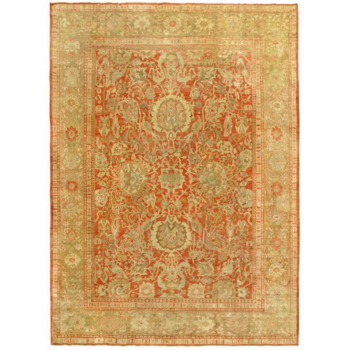 Large Scale Antique Sultanabad Rug No. 10782