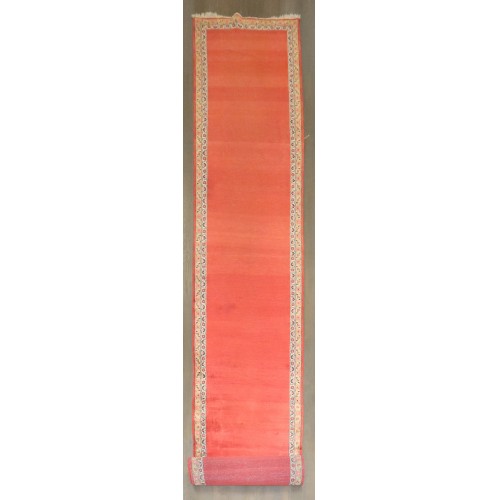 Long Persian Kashan Red Runner No. 10806
