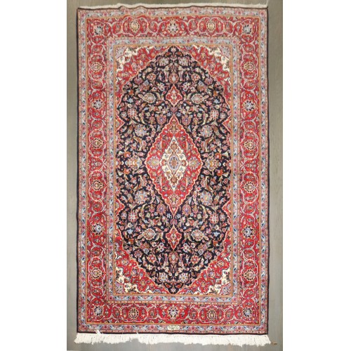 Vintage Pesian Signed Kashan No. 10833