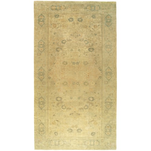 Oversize Antique Turkish Oushak Rug No. 10855