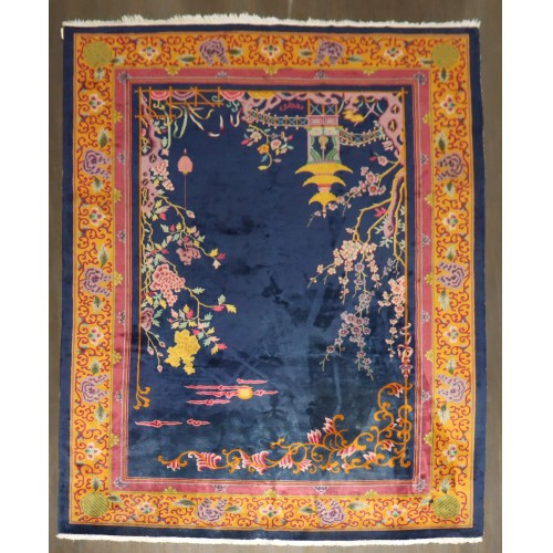 Art Deco Chinese Carpet No. 10957
