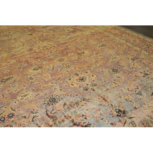 Hologram Color Persian Kashan Rug No. 10961