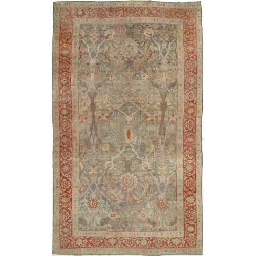 Oversize Antique Persian Bidjar Vase Carpet No. 10975