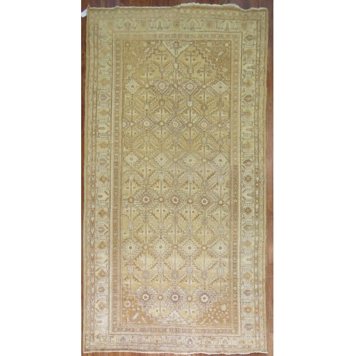 Yellow Gold Antique Khotan Rug No. 27704