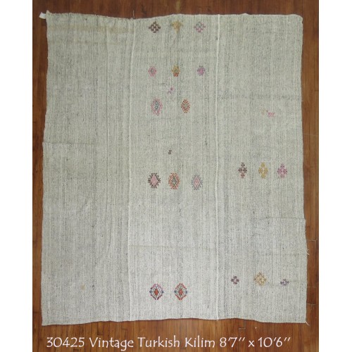Vintage Turkish Kilim No. 30425