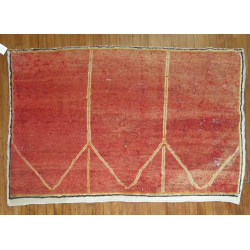 Antique Anatolian Red Prayer Rug No. 30434